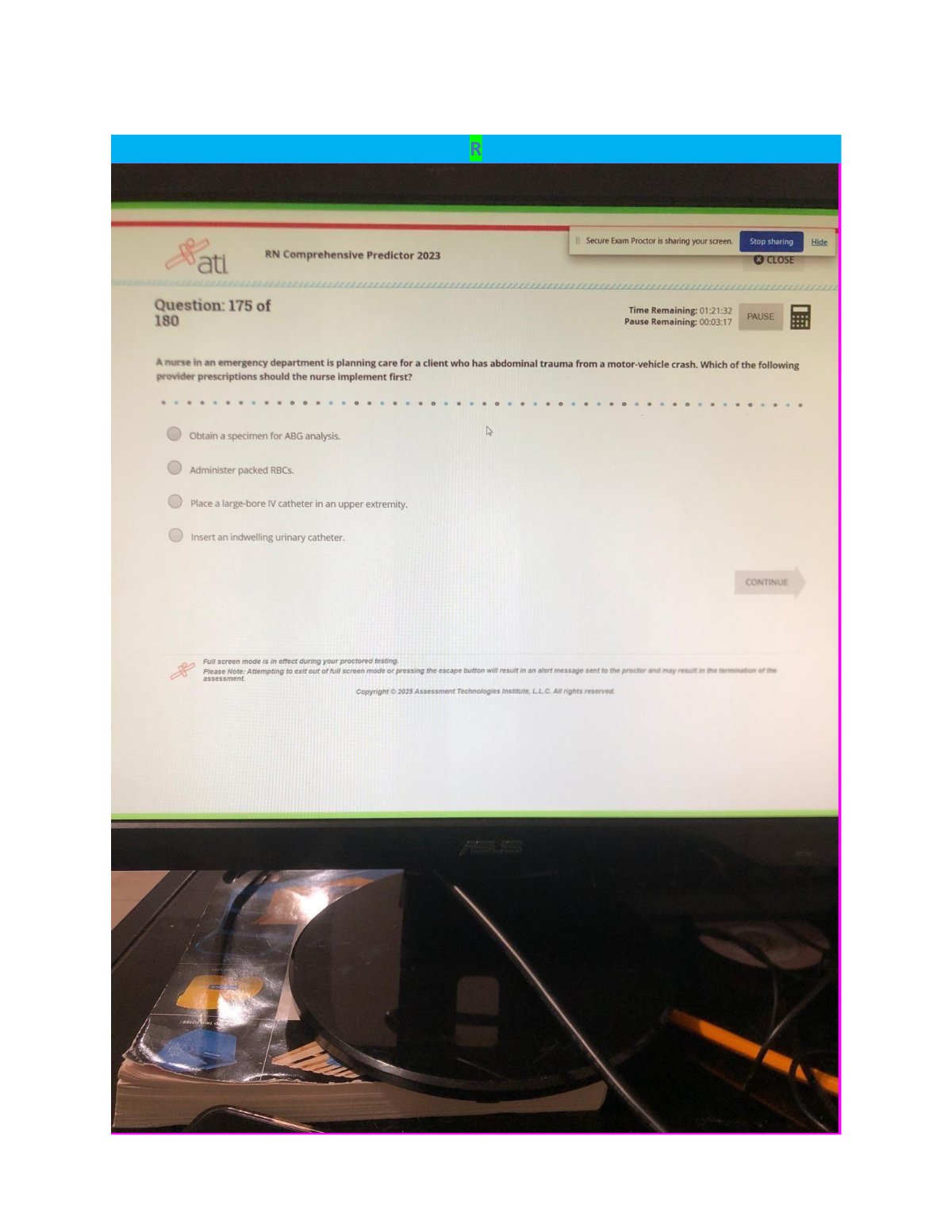 ATI RN Comprehensive Predictor 2026 Exit Assessment with NGN 180 Questions and Answers